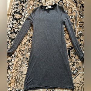 Zara trafaluc long sleeve tshirt dress